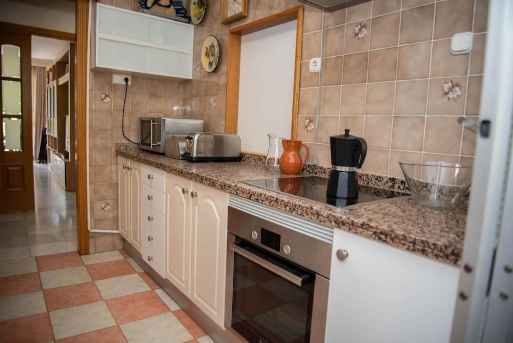 Apartamento Piso con Jardín Málaga Exterior foto